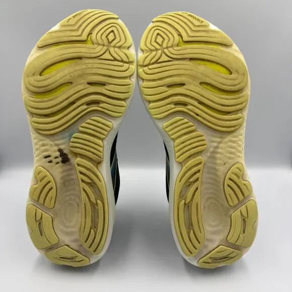 Brooks Glycerin GTS 22 Men's 10 2E Black Blue Running Shoes Sneakers 1104452E002 - Picture 9 of 11